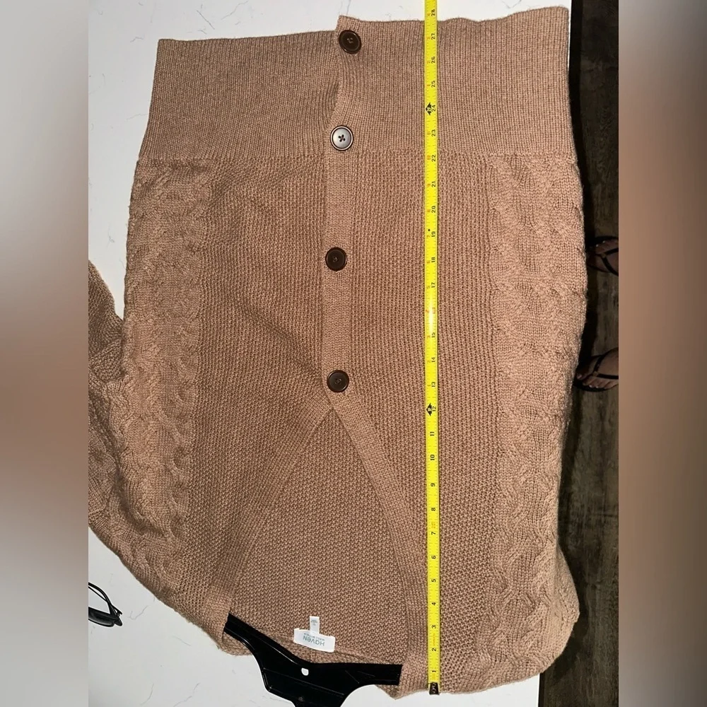 Have Tan Cable Knit Cardigan - Picture 6 of 6